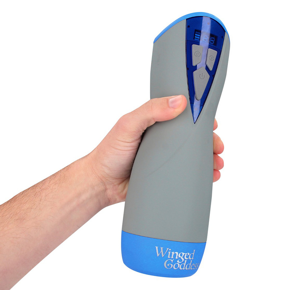 Интерактивный вибромастурбатор с функцией вакуума Крылатая богиня Элоа Masturs Eloa Winged Goddess Multi Function Masturbator