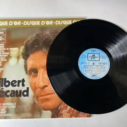 Винтажная виниловая пластинка LP Жильбер Беко, Gilbert Becaud, Disque Dor (Франция 1972)