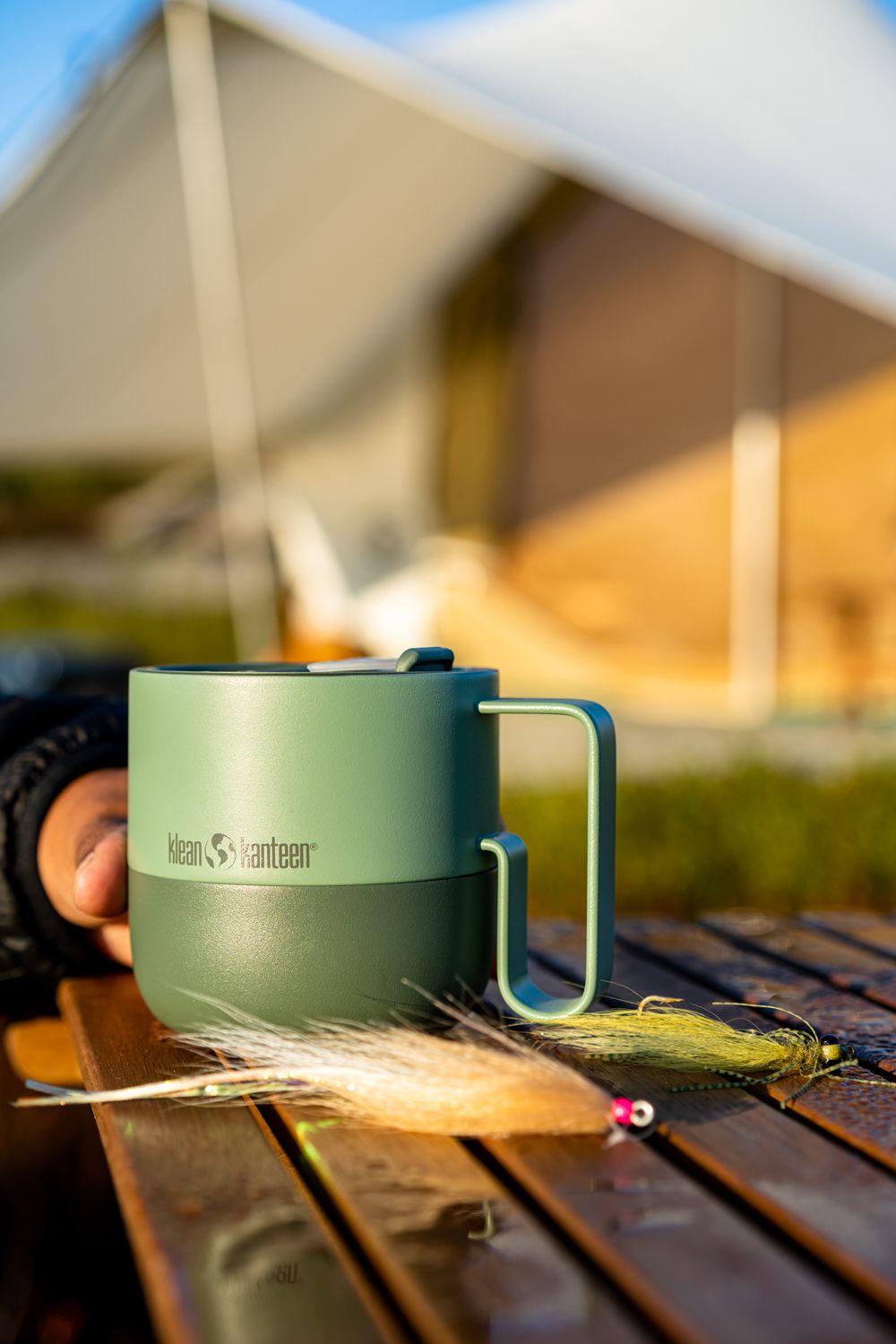 Термокружка Klean Kanteen Rise Mug 14oz (400 мл) Sea Spray