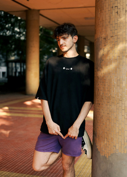 Футболка киберкотик минималист