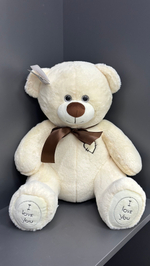 Букет микс роз 31 шт +медведь