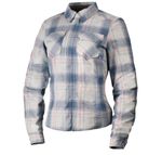 Fallblock Flannel Jacket / Женская / Бело-синий