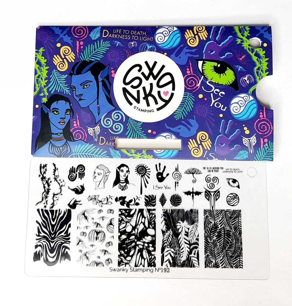 Swanky Stamping Пластина для стемпинга 1922