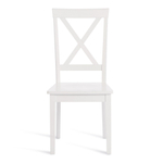 Стул GOLFI (Гольфи) дерево гевея/мдф, 44x54x95, pure white (402)