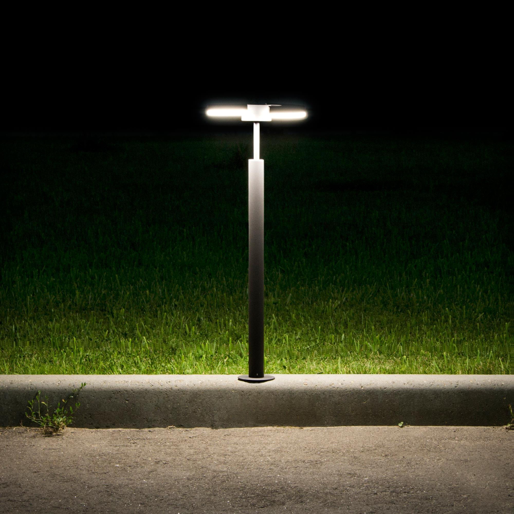Citilux GARDA CLU03B2 LED Уличный парковый светильник поворотный Графит