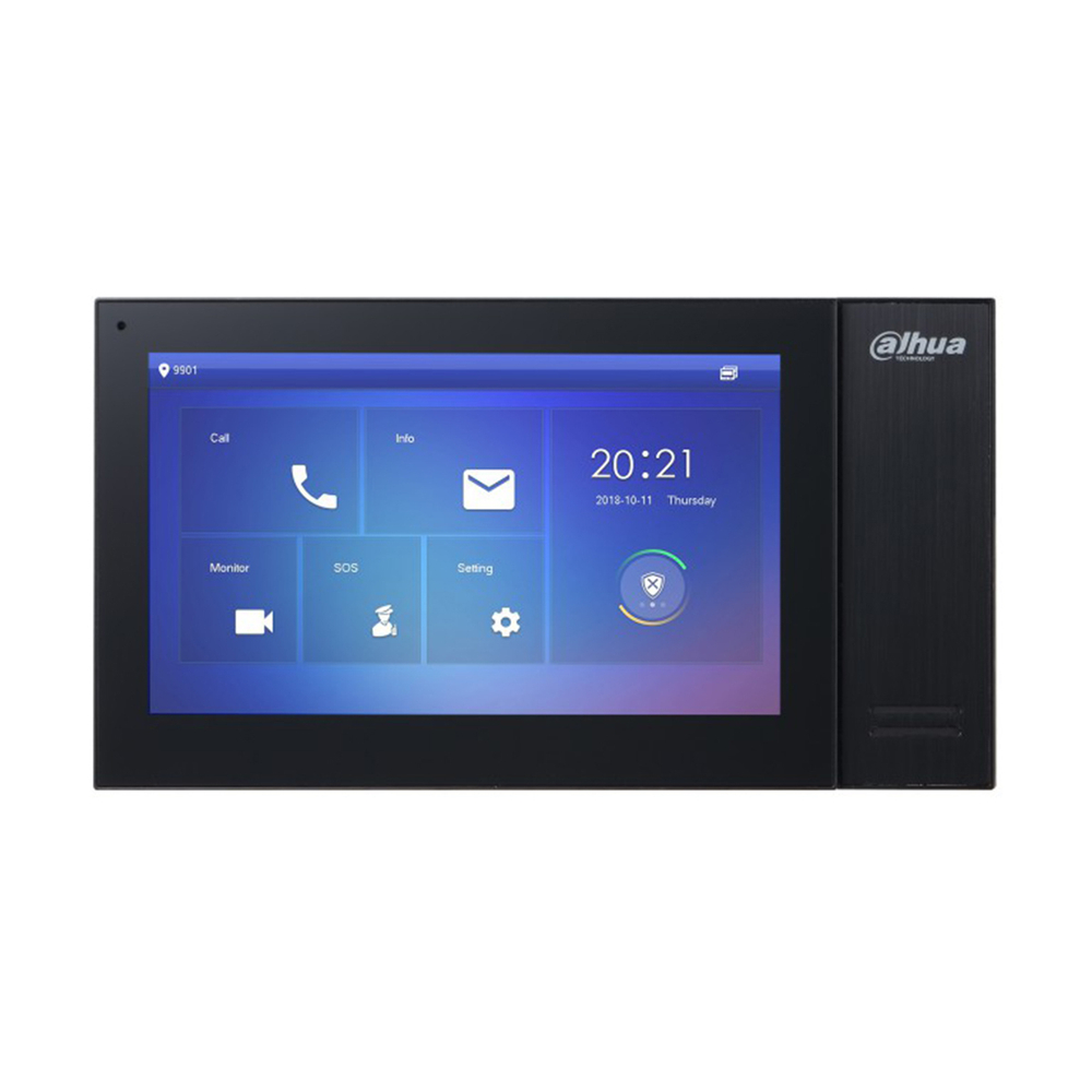DH-VTH2421FB-P/DH-VTH2421FW-P видеодомофон Dahua