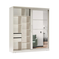 Шкаф-купе Элегант №7 2,0 м, Сандал светлый