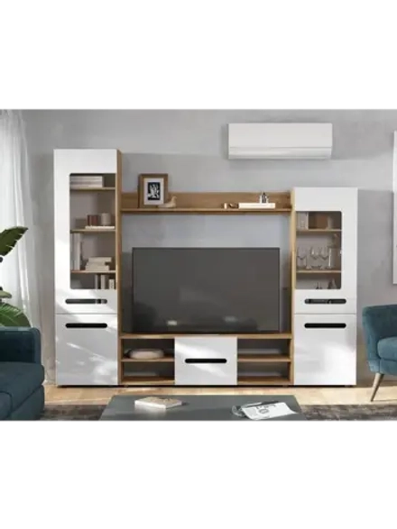 Стенка в гостиную со шкафом 240х37х190 см