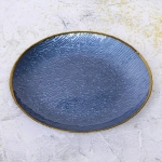 Тарелка 32см «Лагуна» сапфир