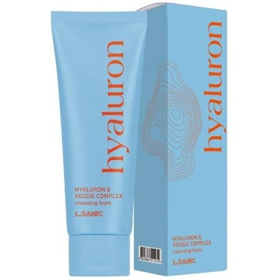 Увлажняющая очищающая пенка для лица с гиалуроновой кислотой и растительным комплексом, 120мл, L.Sanic