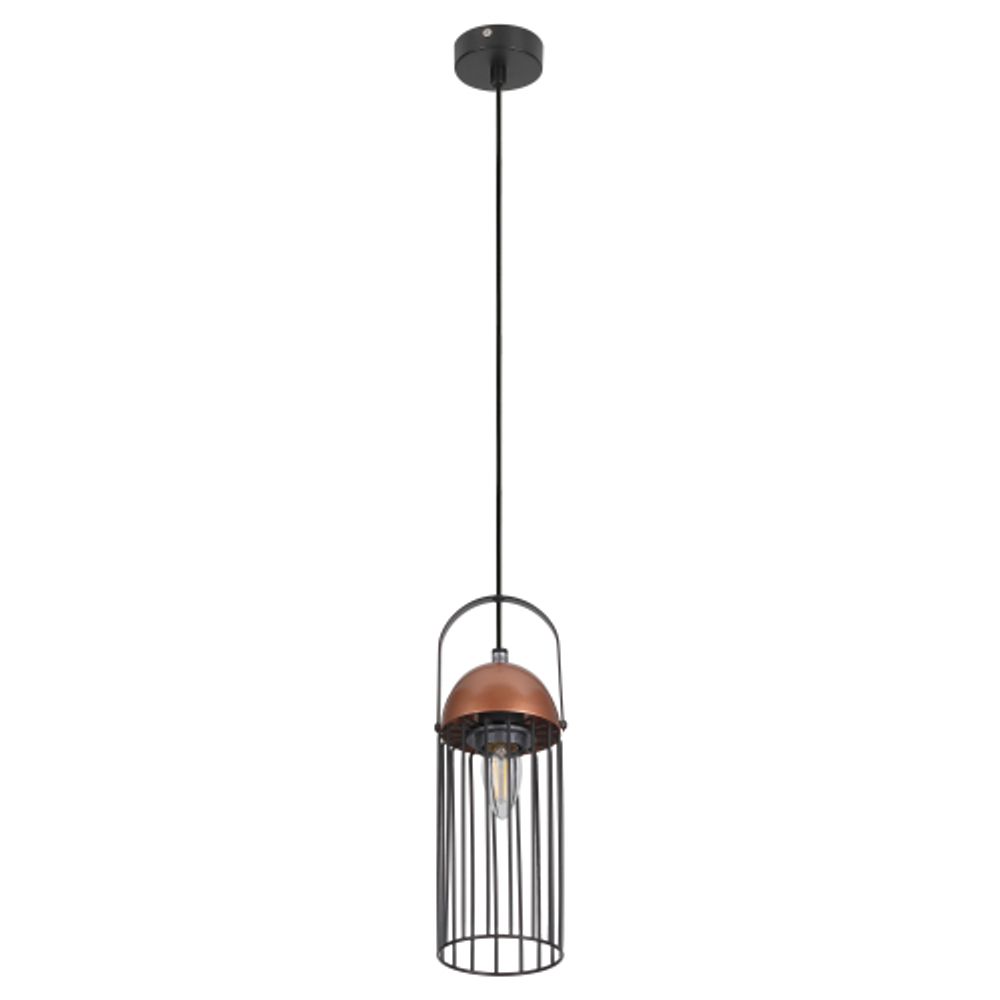 Светильник подвесной (подвес) Rivoli Anemon 5062-201 1 х E27 40 Вт лофт - кантри | Rivoli