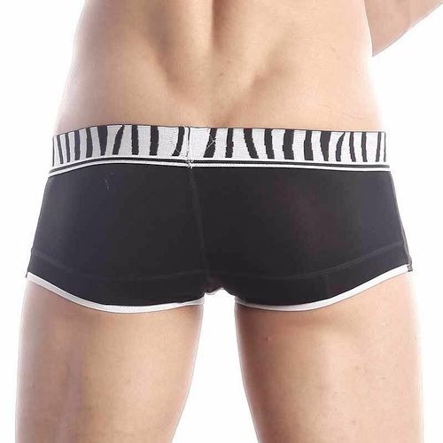 Мужские трусы хипсы Movere Zebra Black Hipster