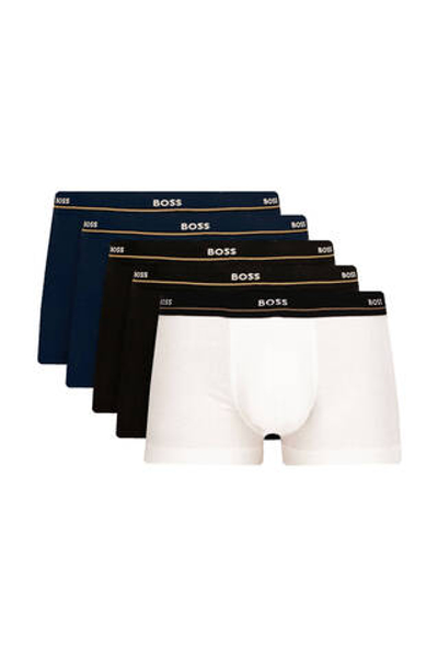 Трусики-боксеры 5шт. Trunk 5P Essential BOSS BLACK - темно-синий(50475275)