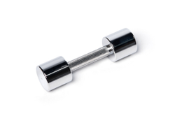 Гантель хромированная, 4 кг