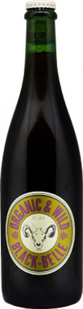 Пиво Ламбик Фабрик Органик &amp; Вайлд Блэк-Белль 2021 / Lambiek Fabriek Organic &amp; Wild Black-Belle 2021 0.75 - стекло