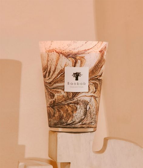 Nais, свеча MAX 10 Leaves collection, Baobab Collection