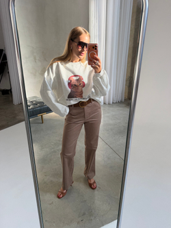 Худи Cats серый меланж