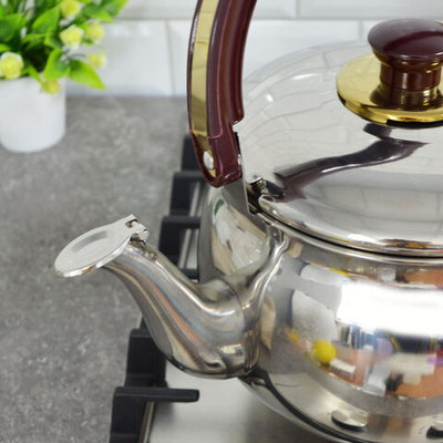 Чайник 4л нерж со свистком МВ 1037