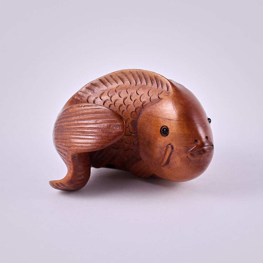 Нэцкэ Священный карп