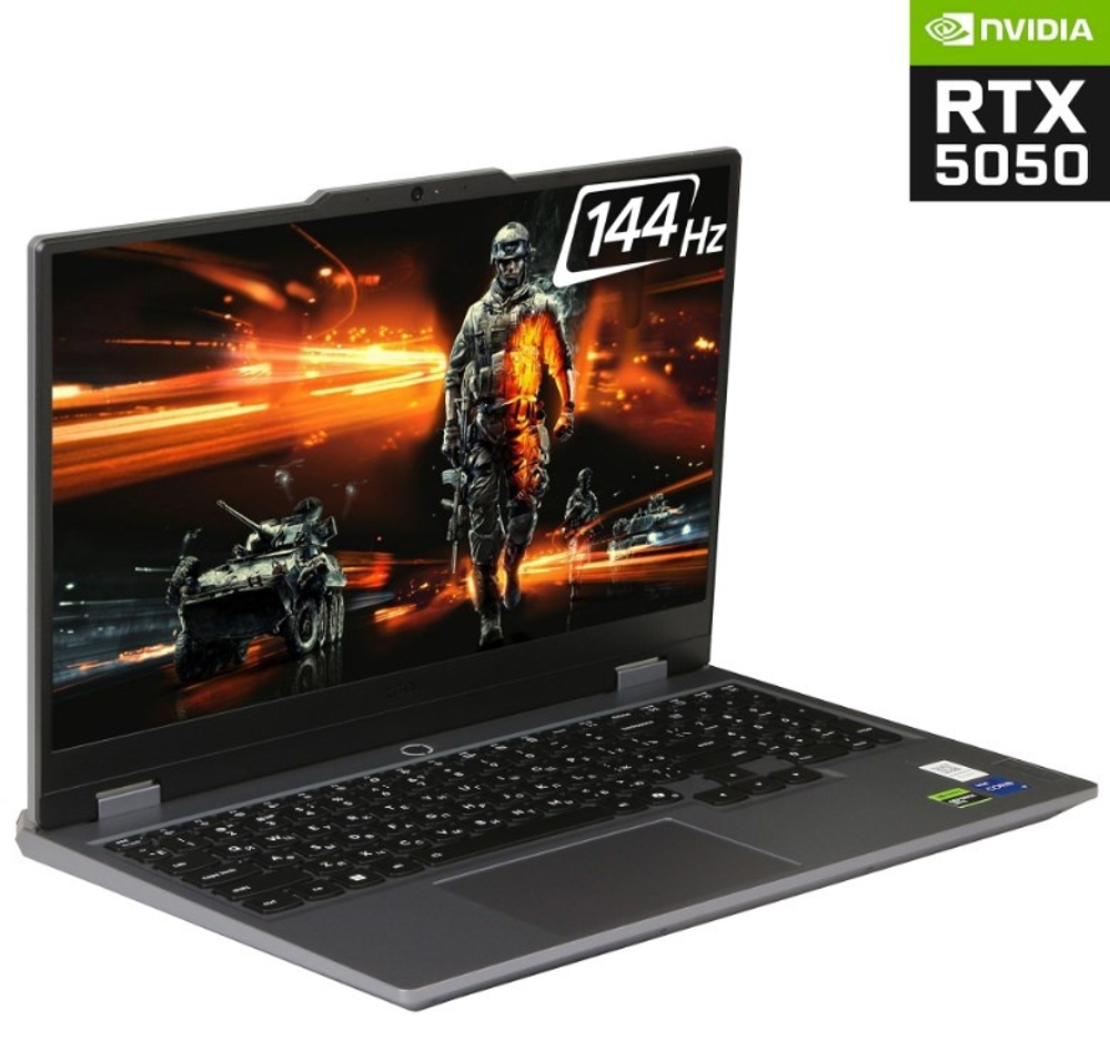 Ноутбук Lenovo LOQ 15IRX10 15.6" / 16 Гб / SSD 1000 Гб / Без ОС / 83JE00R5RK