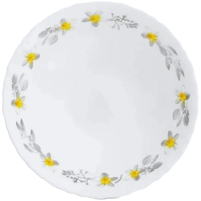 Салатник стеклянный 16см «IKATIUM YELLOW» V0067