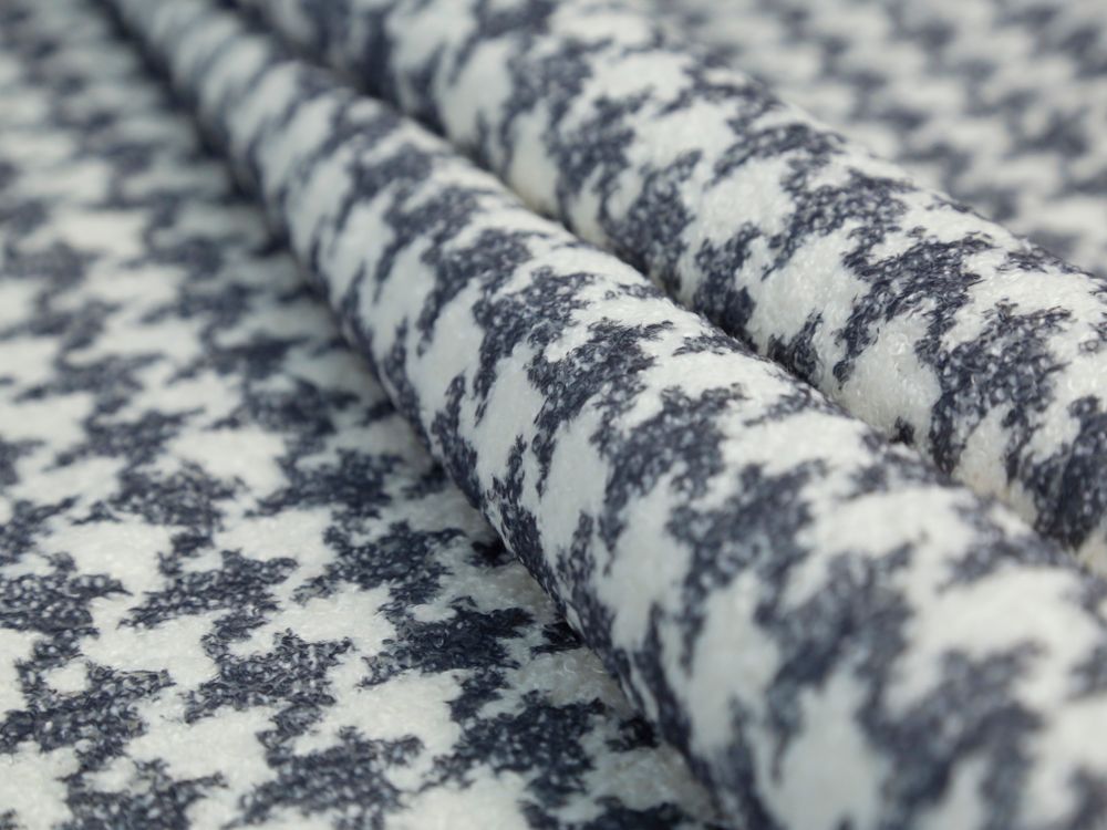 Искусственный мех Fluffy plaid grey (Флуффи плейд грей) 83