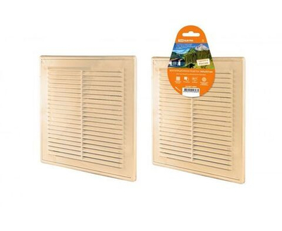 Решетка разъемная с москитной сеткой, бежевая 183х253 TDM SQ1807-0084