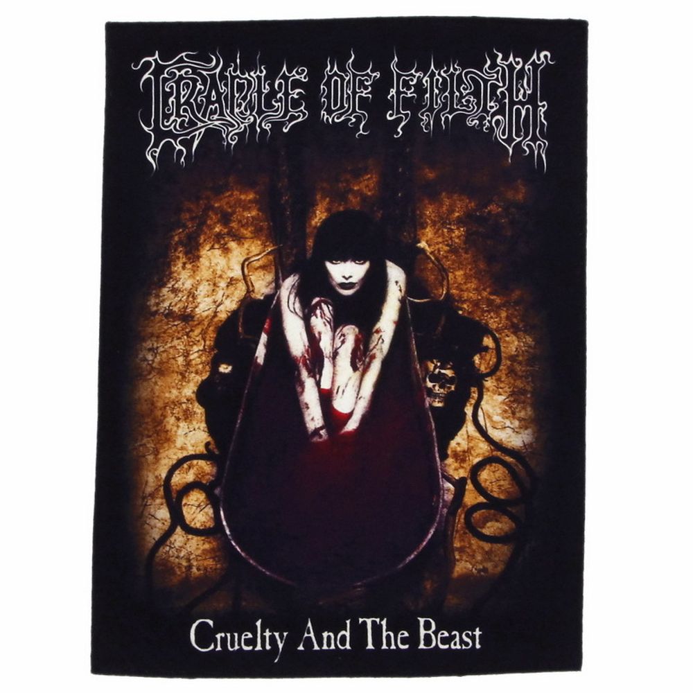 Нашивка Cradle Of Filth Cruelty And The Beast (096)