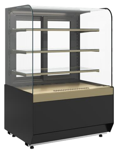 Витрина кондитерская Carboma KR70 VM 0,9-1 Light (Bronze 9005/0109)