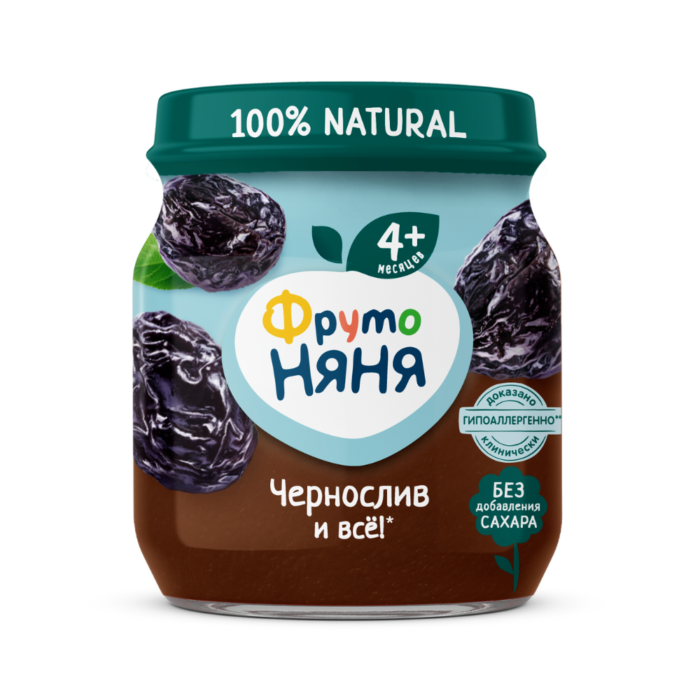 Пюре Фруто Няня чернослив 100 гр
