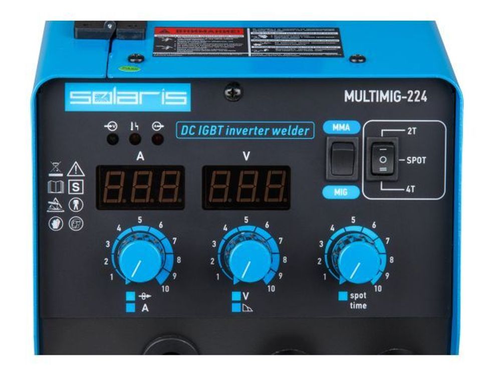 Полуавтомат сварочный Solaris MULTIMIG-224