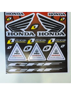 Лист наклеек для стикербомбинга мотокросс