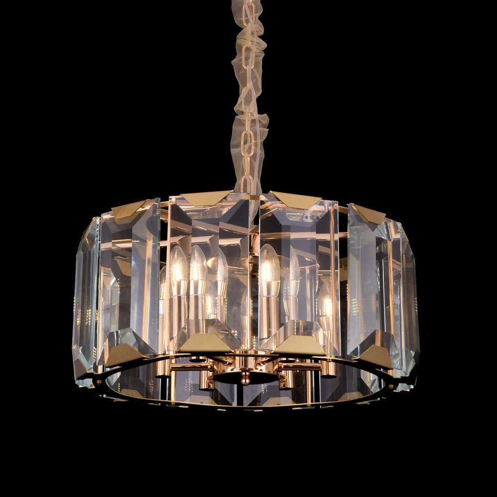 Люстра Harlow Crystal L5 gold