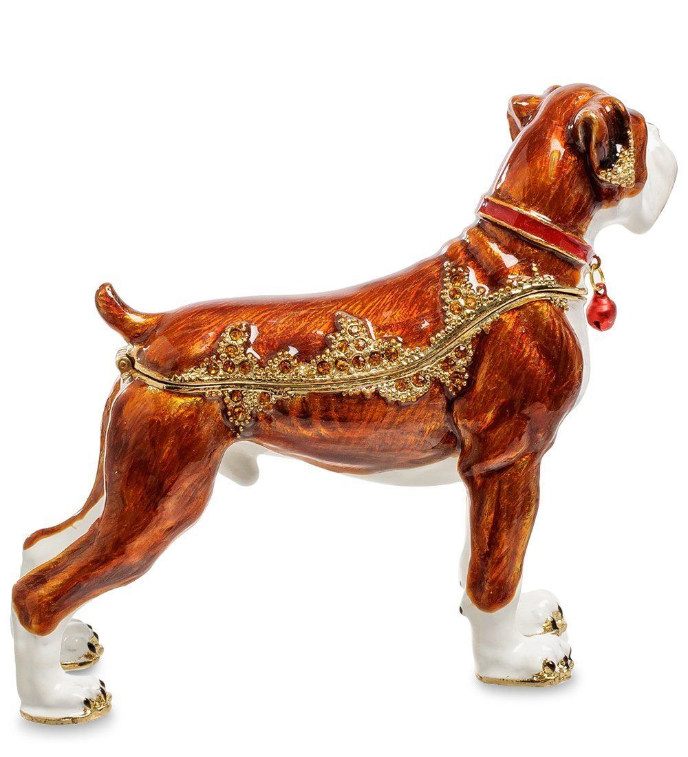 JB- 40 Шкатулка «Собака боксер»