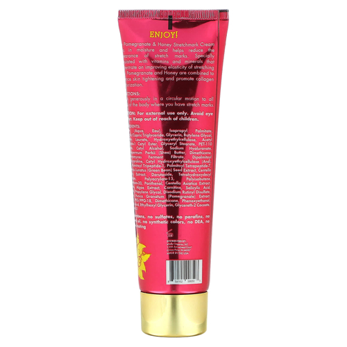 Mielle, Крем от растяжек, гранат и мед, 85 г (3 жидк. унц.)