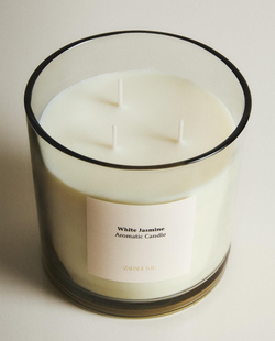 Zara Home - Ароматическая свеча white jasmine, 620 г