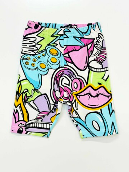 Штропсы трикотажные для девочки 3-8 лет Милашка Сьюзи