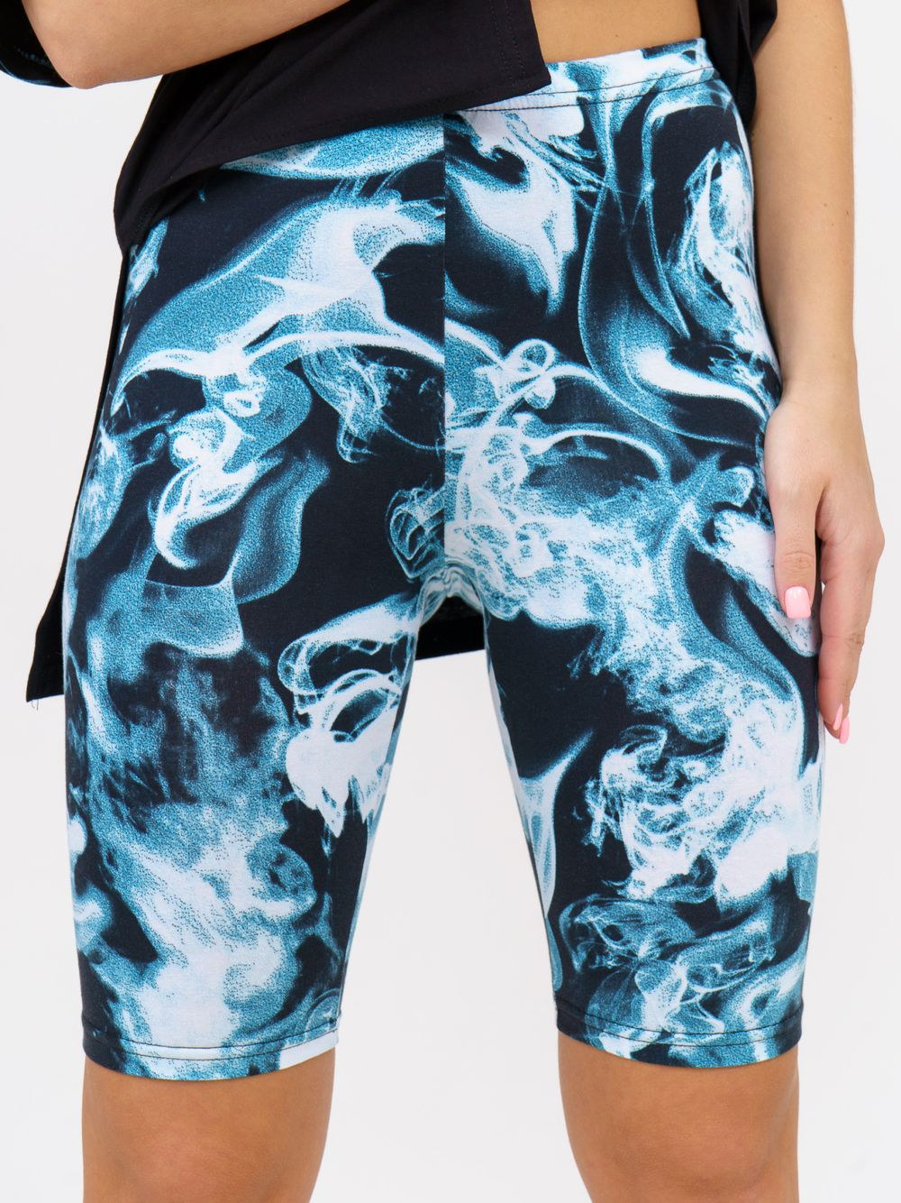 910 Костюм "черный/голубой" SveTekst (Акция)