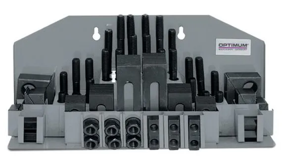 Набор зажимных приспособлений SPW 8 под пазы 10 мм