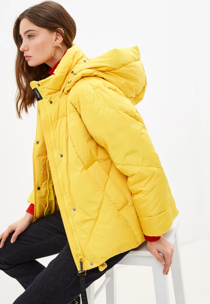 Пуховик с капюшоном Max Mara Weekend