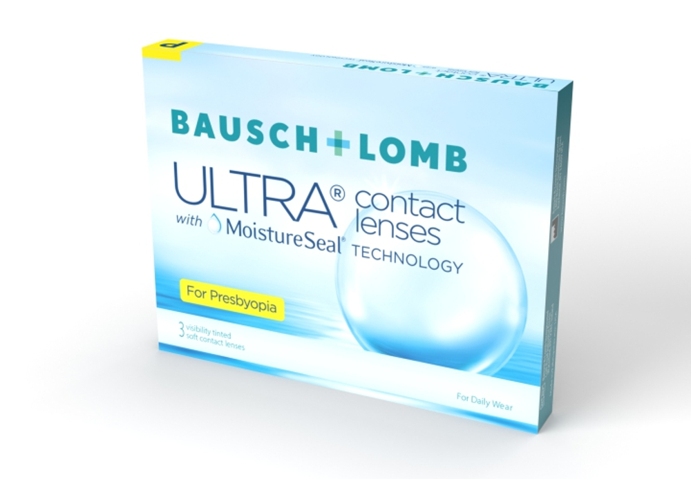 Ежемесячные контактные линзы ULTRA for Presbyopia (уп. 3 линзы)