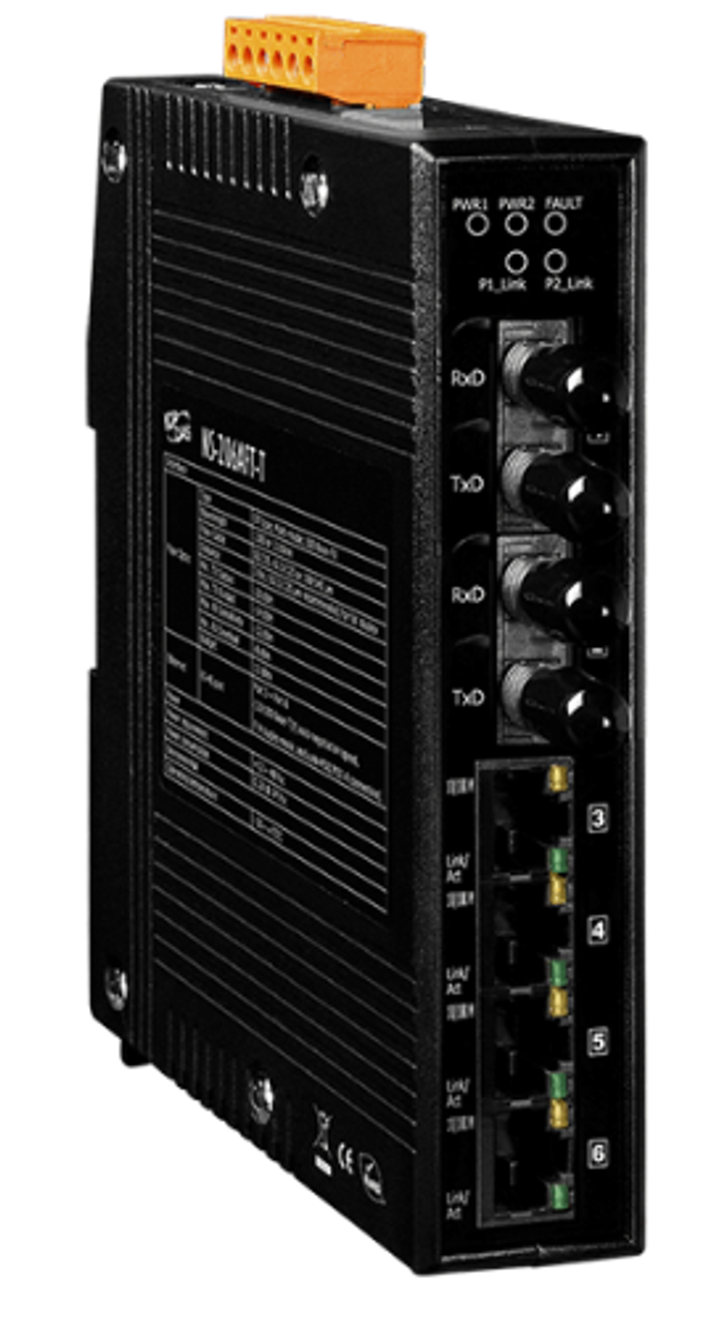 Коммутатор ICP DAS NS-206AFT-T CR