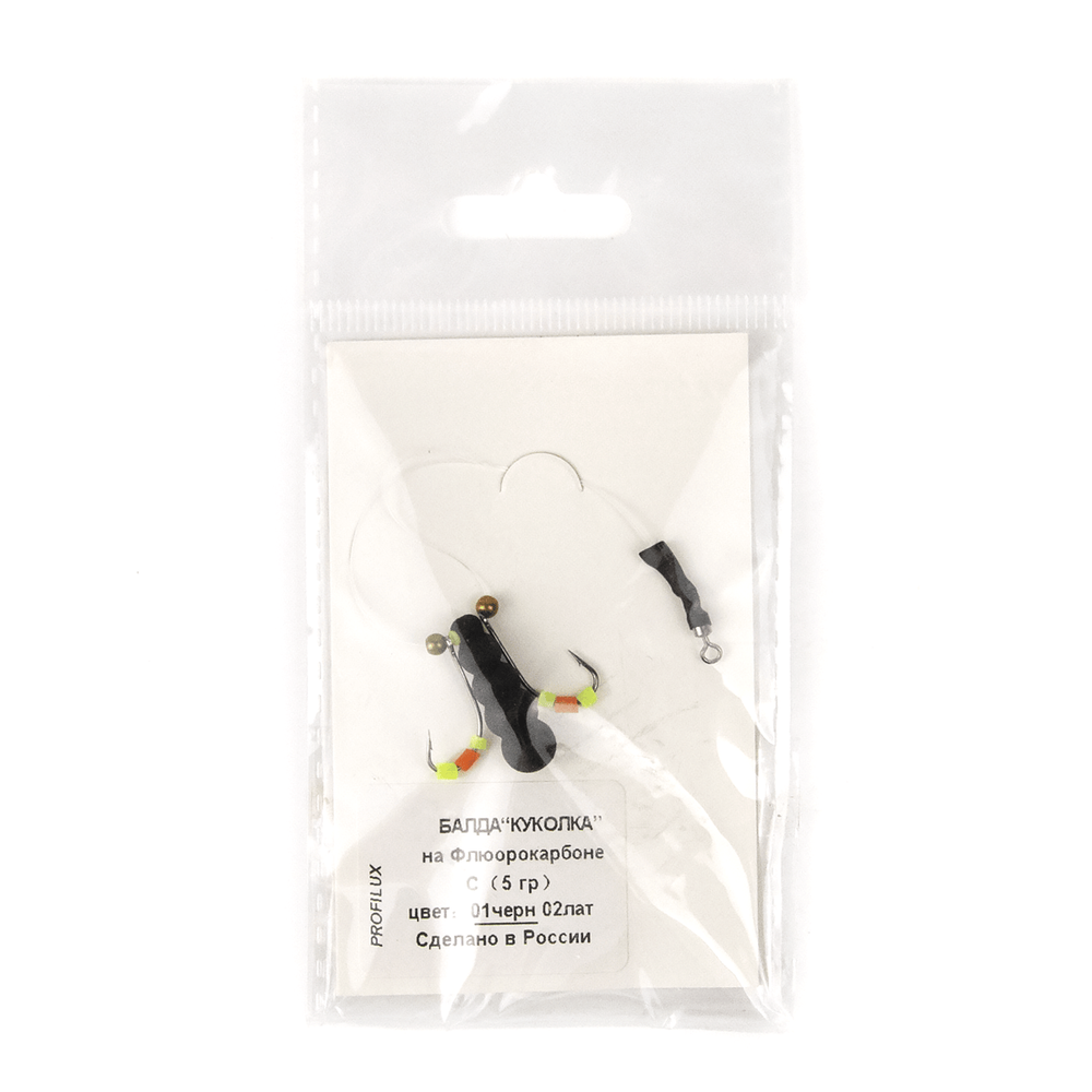 Мормышка Балда "Куколка" на флюорокарбоне (5гр)