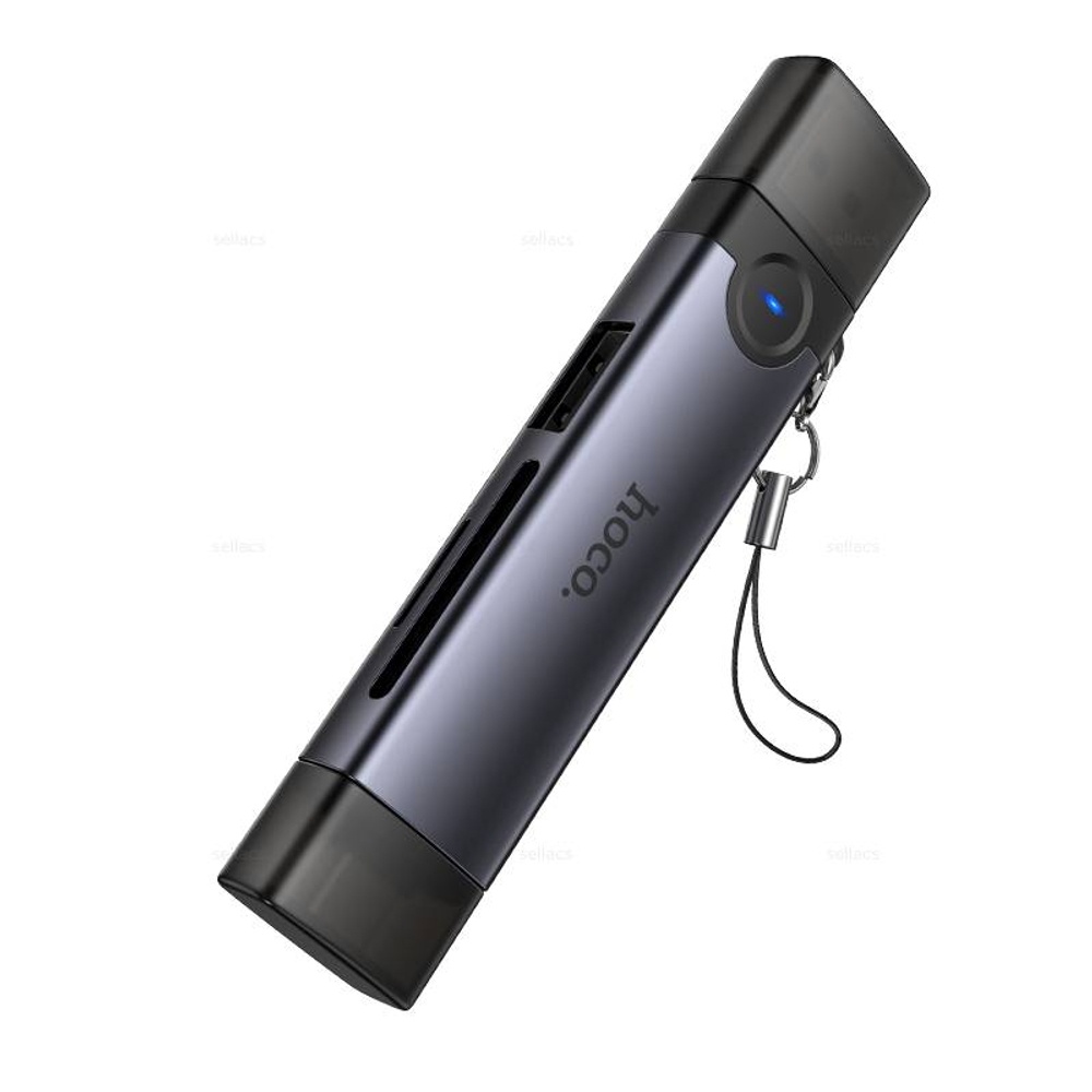 Hoco HB56 Victory USB/Type-C 3-в-1 кард ридер