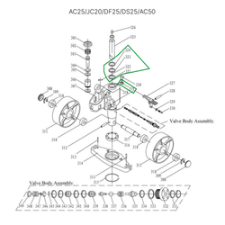 Ремкомплект для гидроцилиндра 35 мм