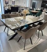 Стол DikLine EKX180 опоры чёрные