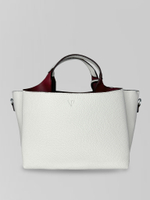 Сумка 5016-3 с тремя отсеками на коротких ручках и длинным ремешком в комплекте