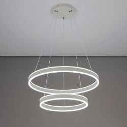 Citilux Дуэт CL719640 LED Люстра подвесная с пультом Белая