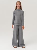 Водолазка в школу для девочки AT743  серый