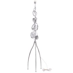 Светильник напольный торшер Monstera Deliciosa (Монстера) с абажуром Сити-2 Кремовый